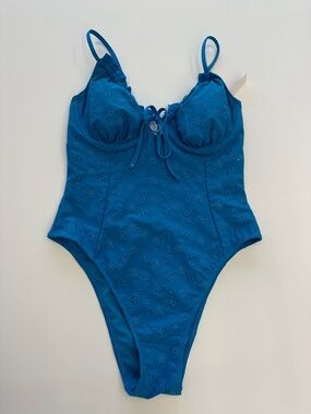 Celebrity Pink Eyelet One Piece